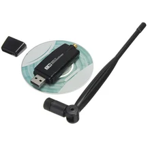 300M USB 2.0 WiFi Wireless Network Card RTL8192 Core 802.11 b/g/n LAN Antenna Adapter with Antenna for Laptop PC Phone