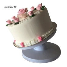 23 см торт вращающийся стенд наклона для украшения легко сделать Торт Обледенение торт проигрыватель платформа Фондант Торт Украшение Инструмент 01108