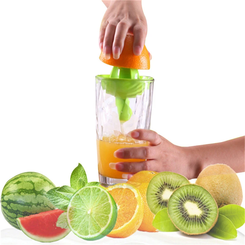 

Fruit Vegetable Tools Convenient Fruit Tools Plastic Hand Manual Squeezer Orange Lemon Juice Press Squeezer Citrus Juicer