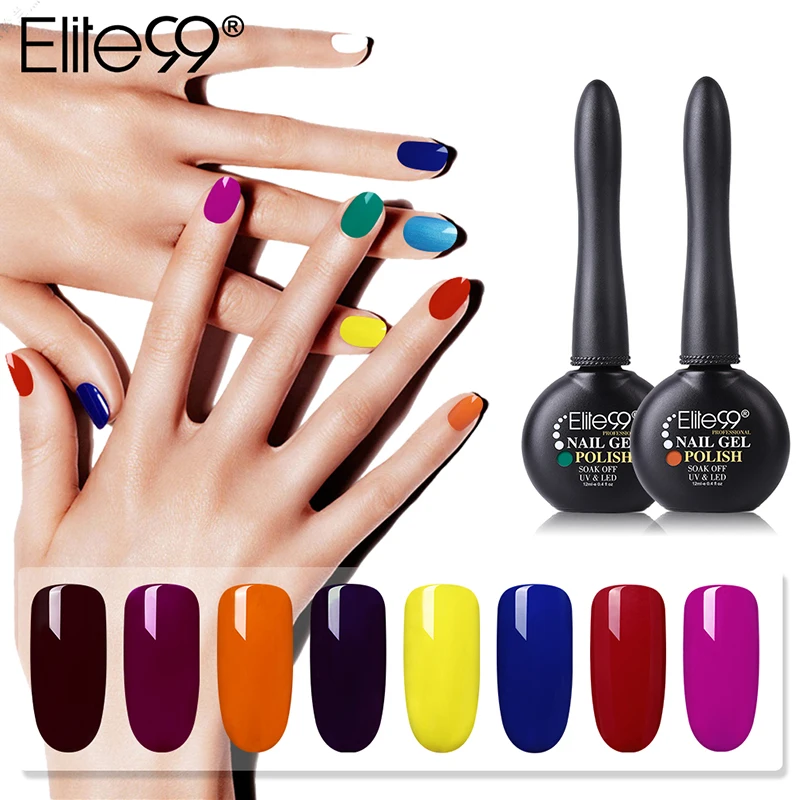 

Elite99 12ml Long Lid 3rd Generation Gel Polish Convenient Comfort Operation Gel Varnish Paint Enamel Gel Lacquer Nail Design