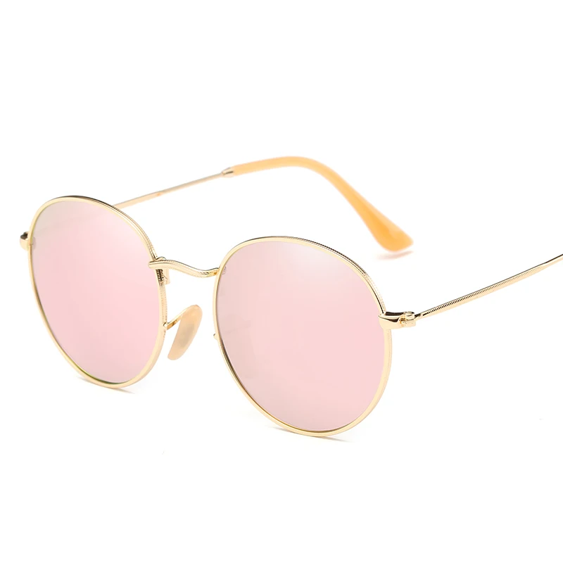 RBROVO, круглые поляризационные солнцезащитные очки, женские, фирменный дизайн, солнцезащитные очки, мужские, конфетные линзы, Oculos De Sol Gafas, ретро очки - Цвет линз: 6