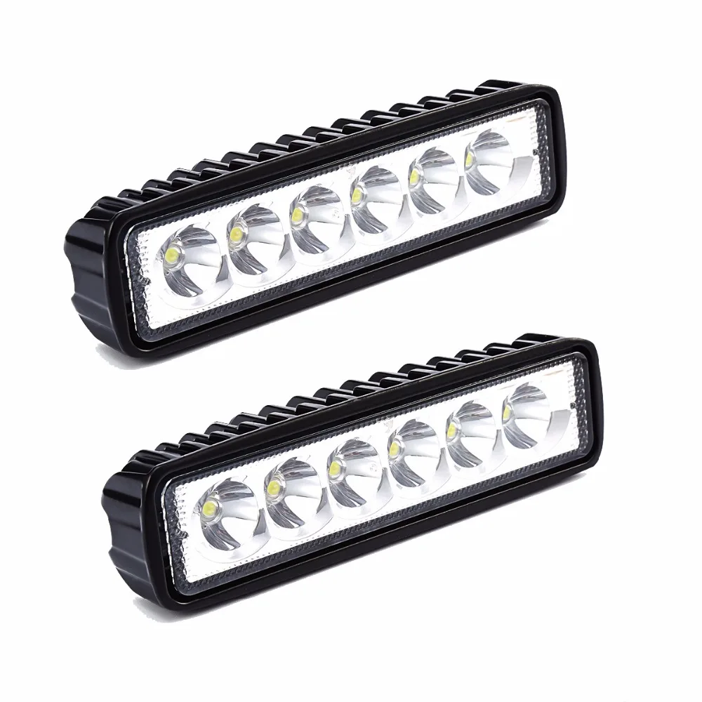 HEHEMM 1 Pair 18w Work Light Car Truck Driving Lights Lamp for Car