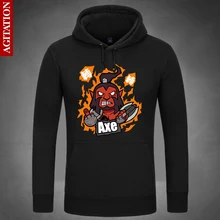 Топор Dota 2 All Stars толстовки пуловер с капюшоном Кофты Свободная верхняя одежда милые унисекс хлопок игровое пальто