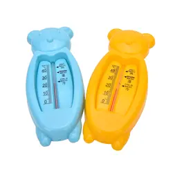Новый прекрасный Пластик float Детские Для ванной ванна воды Сенсор thermomet Бытовые Термометры с рисунком медведя Для ванной Термометры