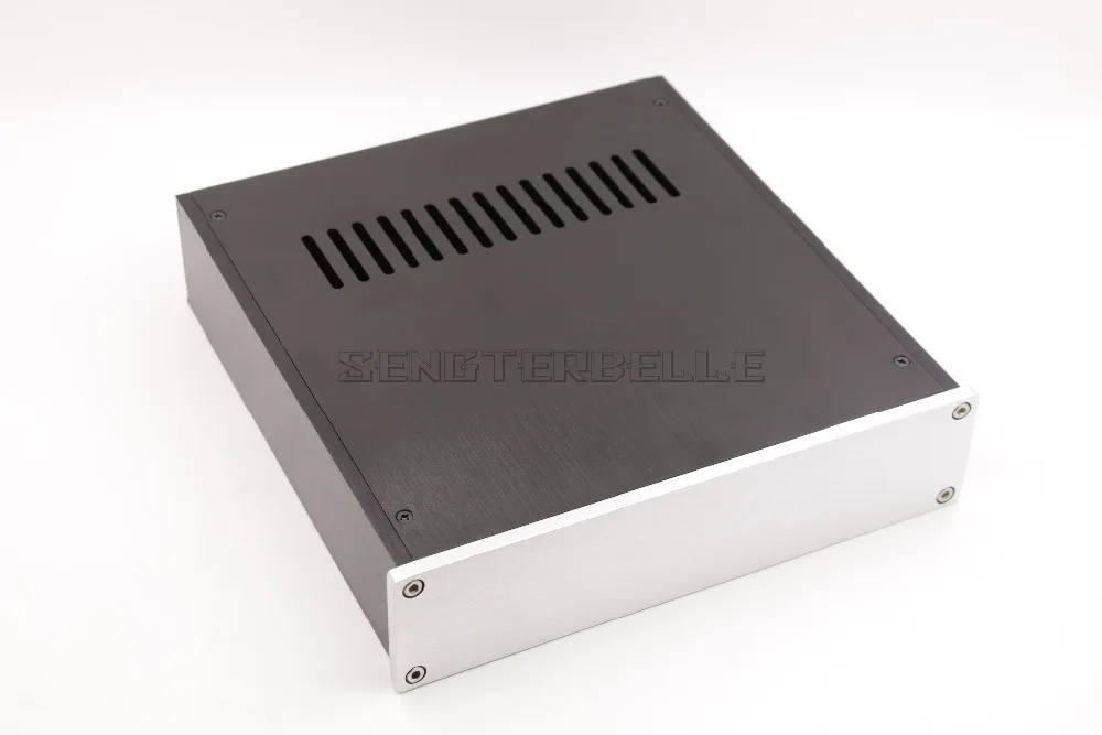 T-2205 de aluminio completo auriculares carcasa amplificador chasis DAC caja Premplifier caso BZ2205B
