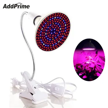 

Full Spectrum Led Grow Light Bulb With Lamp Clip 120/200 LED Growing Light For Greenhouse Plants Vegetable Flowers Grow Lights