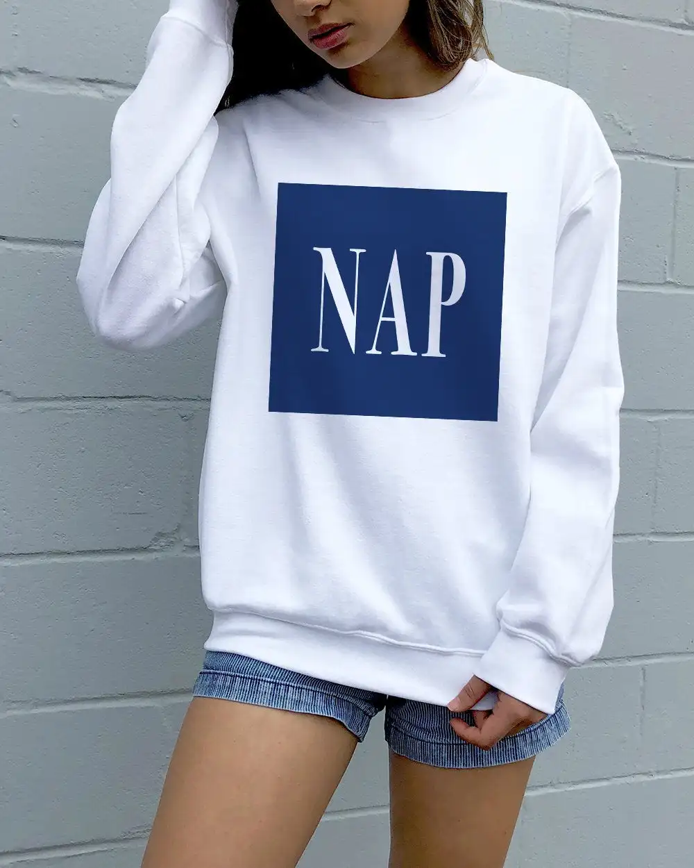 

Nap Sweatshirt Funny Sleep funny slogan pretty slogan cotton casual grunge tumblr hipster sweatshirts Pullovers gift girl tops