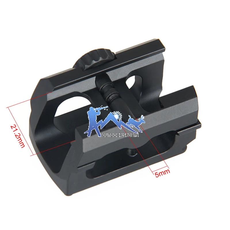 PPT Riser Mount Tactical Airsoft Scope Riser Mount для RMR Red Dot Scope Sight для AK47 M16 M14 AR15 в ружье аксессуар OS24-0170