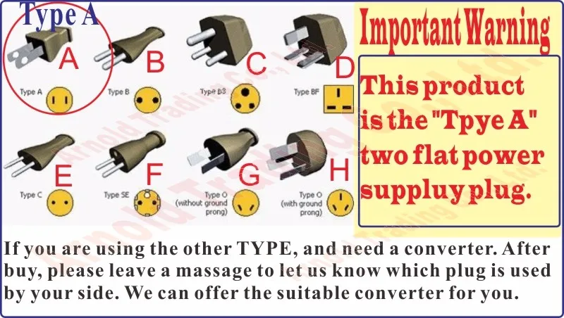 Power Supply Plug-US