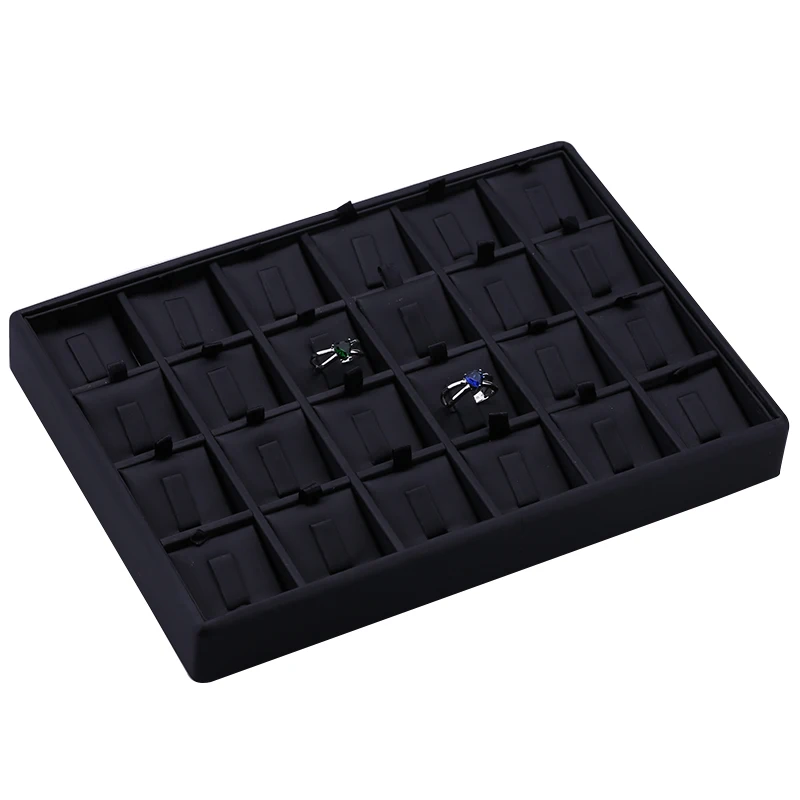 

2016 New fine wire drawing a 24 ring display jewelry jewelry display stand