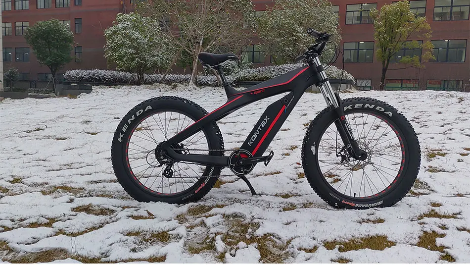 Discount 2019 New Electric Beach Bike Snowmobiles Help Mountain Bike Off-road Bicycle Roller Roller Bike Fury Lithium Electricity 0