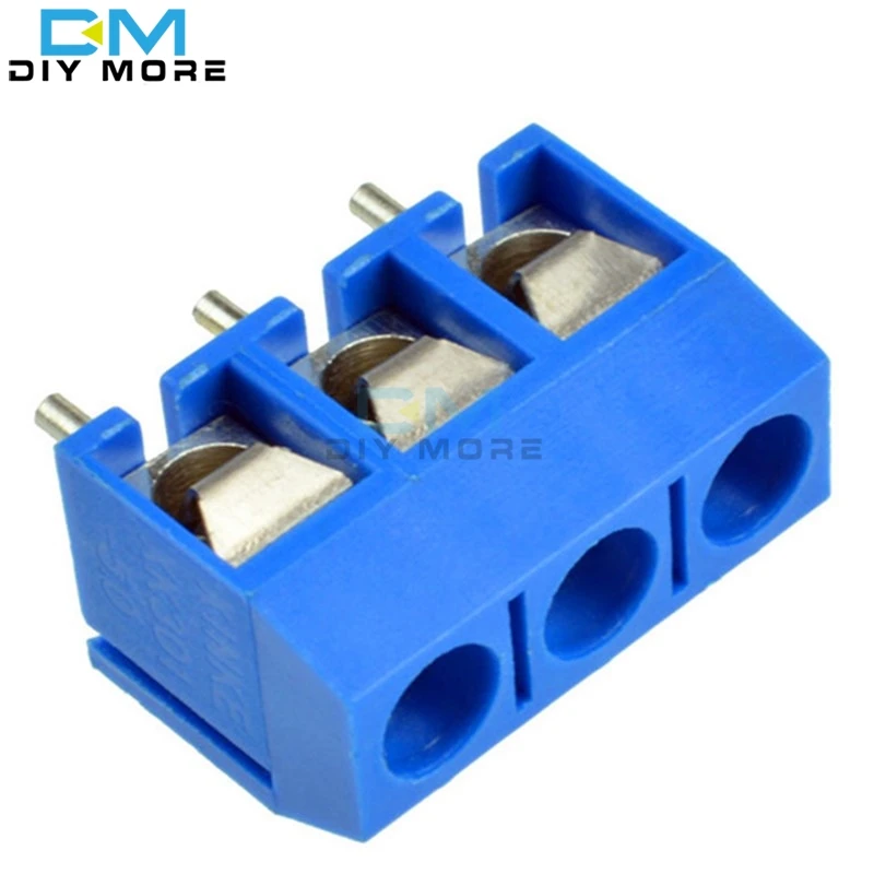 

10PCS KF301-3P 5.08mm 3 Pin Connect Terminal Screw Terminal Connector