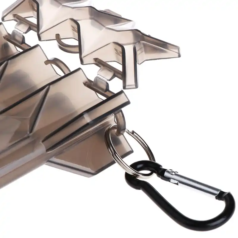 1PC Darts Box Holder 15.6*8.4*3.4cm Lightweight Case W// Keychain Portable