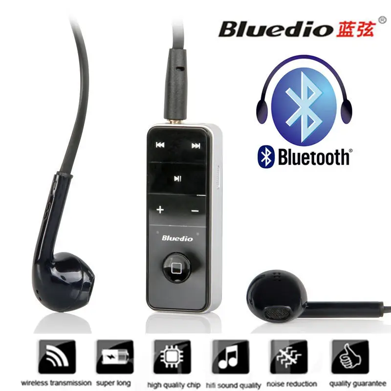  100% Original Bluedio Wireless Bluetooth V3.0 Headset Stereo Earphone Music Headset In-ear For Phones Auricular Bluetooth 