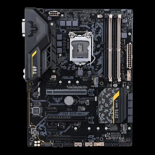 

Asus TUF Z270 MARK 2 Desktop Motherboard Z270 Socket LGA 1151 For Core i7 i5 i3 DDR4 64G USB3.0 M.2 ATX Original Used Mainboard