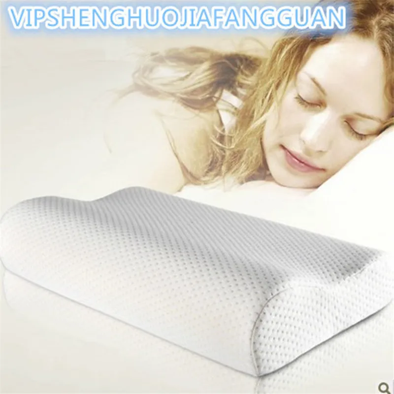 

50x30cm Pure color High Quality Pillow Slow Rebound Memory Foam Pillow Health Care Memory Foam Pillow Massager