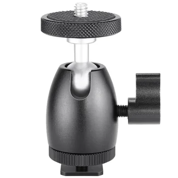 

Neewer Mini Ball Head with Lock and Hot Shoe Adapter Camera Cradle
