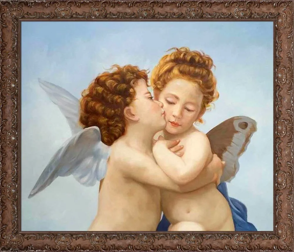 First Kiss Pre-Framed