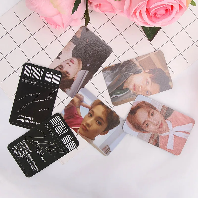 Новое поступление K-pop NCT U 127 карты многоцветная версия эмпатия бумаги самодельные фото карты автограф Фотокарта
