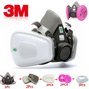 9 In 1 3M 6200 Industry Half Face Paint Spray Gas Mask