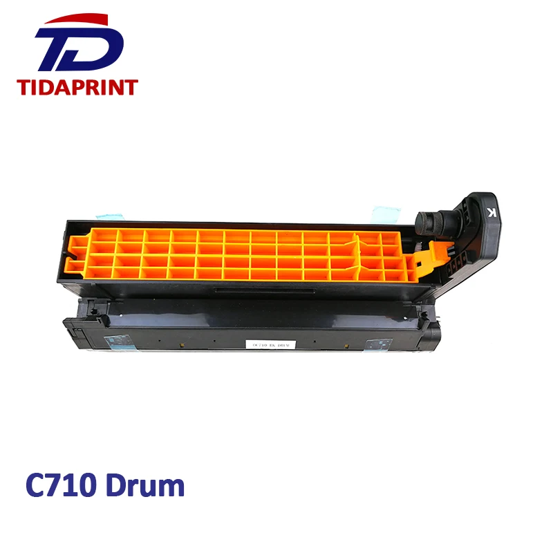 

TIDAPRINT Remanufactured OKI Image Drum, C710 C711 Series, 15000 Page Yield, Black Cyan Magenta Yellow