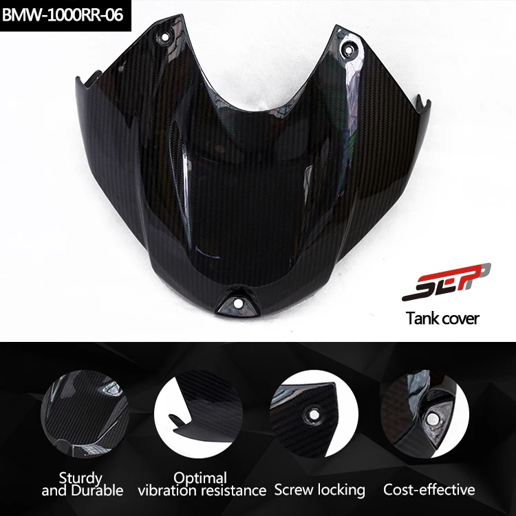 Motorcycle Accessories Carbon Fiber Front Tank Cover Top Front Gas Tank Cover Fairing For BMW S1000RR 2015-2017 S1000R 2014-2017