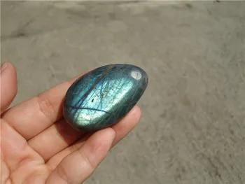 

60g Natural labradorite QUARTZ CRYSTAL Rough Polished from Madagascar PT1130