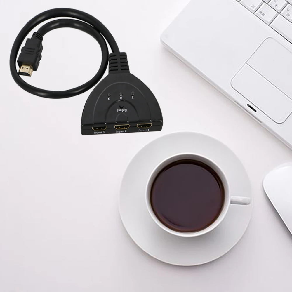 YTTL 3 в 1 разветвитель порта HDMI мультидисплей автоматический переключатель