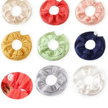 Детские нагрудники для отрыжек из чистого хлопка, 360 градусов, мягкая пропускающая воздух бандана, нагрудники для мальчиков и девочек, модный воротник, симпатичный шарф для детей