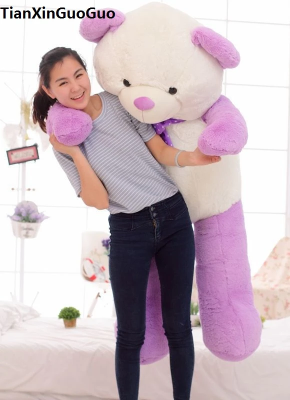 light purple teddy bear