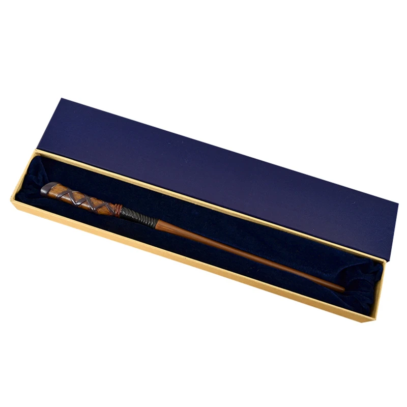 DOOLNNG НОВЕЙШИЙ МЕТАЛЛИЧЕСКИЙ сердечник Deluxe COS волшебная палочка Уизли/ha