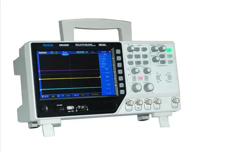 

Hantek DSO4072S USB Oscilloscopes 2CH 1GSa/s 25Mhz DSO4072 Automotive Arbitrary/Function Waveform Generator DDS 800x480