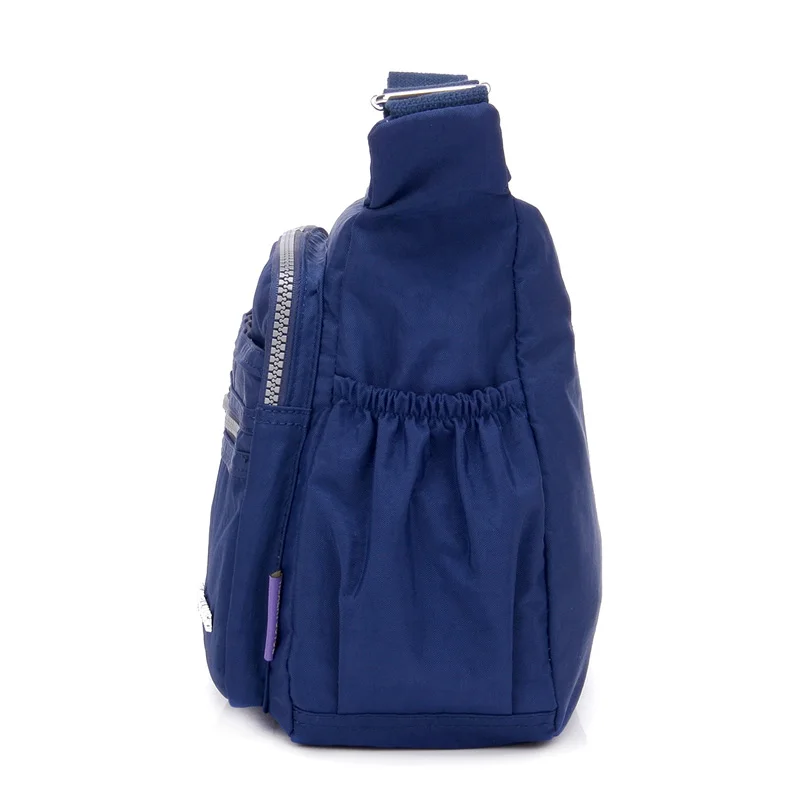 Женские повседневные нейлоновые сумки через плечо, многослойная сумка-мессенджер, водонепроницаемая винтажная женская сумка для мамы, сумки через плечо
