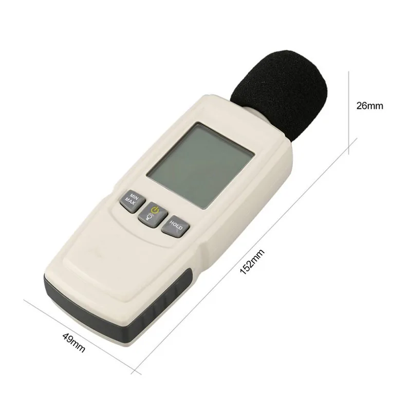 Детектор шума безопасности ЖК цифровой измеритель шума уровня звука измеритель шума Измеритель громкости домашний децибел контрольный