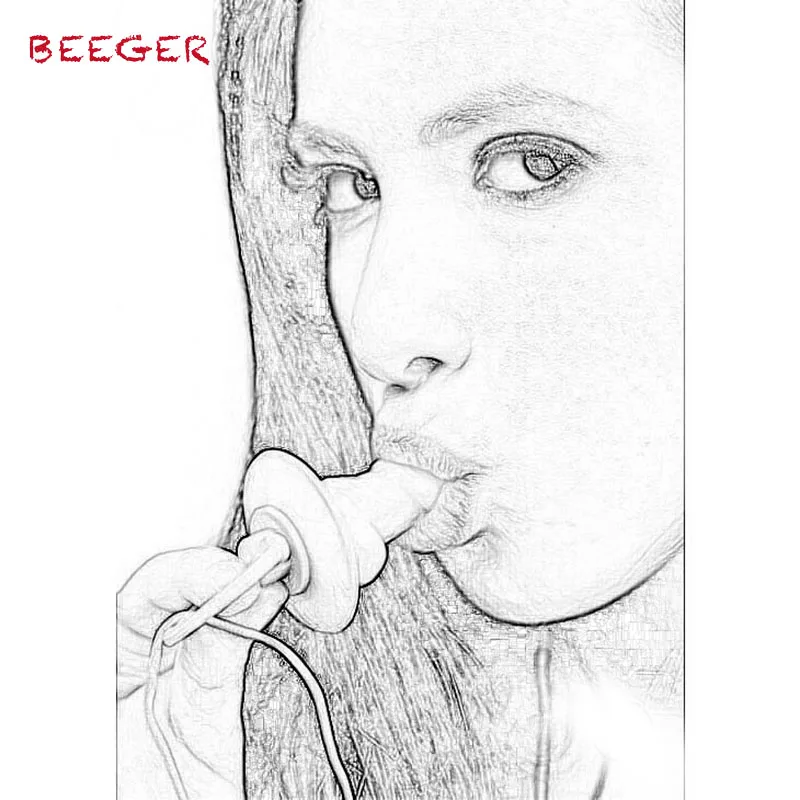 Соска пустышка BEEGER The Penis наслаждайтесь губами для вашего партнера с этой соской в
