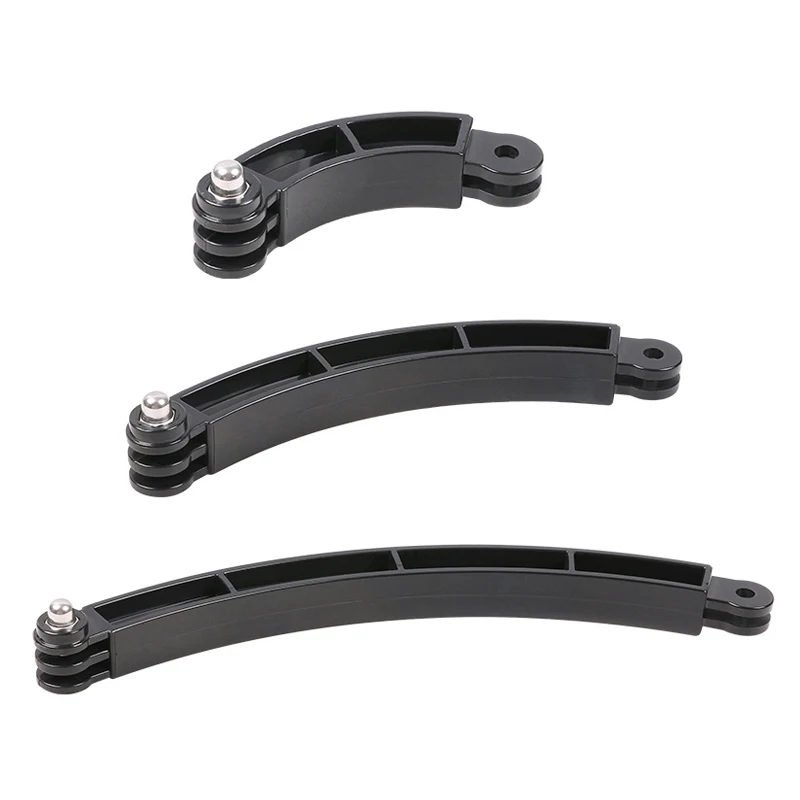 3 Ways Helmet Extension Arm Motorcycle Helmet Bracket Adjustable Rod For GoPro Hero 7 6 5 4 Xiaomi Yi Camera Accessories (7)