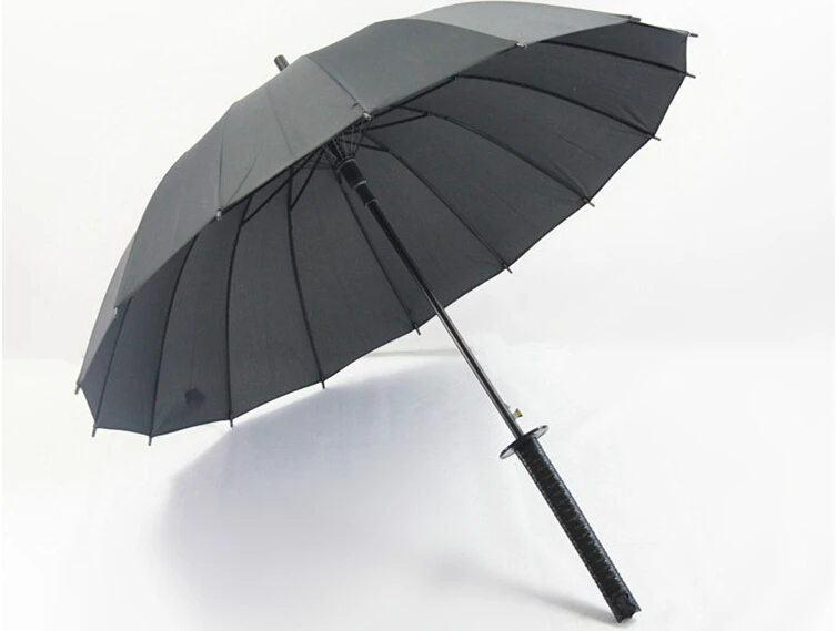 

Creative Japanese Katana style Long Handle Umbrella Automatic sunny and rainy Umbrella