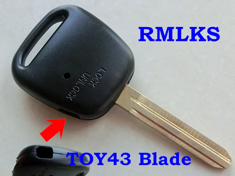 RMLKS 1 Боковая кнопка дистанционного ключа корпус для TOYOTA Carina Estima Harrier Previa Corolla Celica