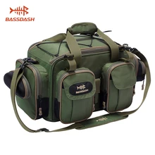 Bassdash сумка для рыболовных снастей легкая тактическая сумка через плечо большая емкость Многофункциональная портативная
