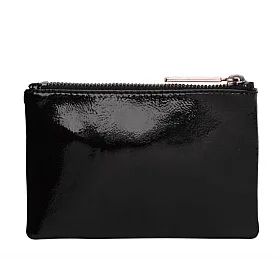 AUSTRALIA FASHION MIM LOVE ZIP SMALL POUCH WALLET CLUTCH WITH METAL ZIPPER PULLER SMALL SIZE 15 X 10 CM