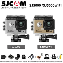 Original SJCAM SJ5000 Series Action Video Camera SJ5000X 4K Elite &SJ5000 Wifi&SJ5000 Basic Mini Outdoor Sport Camcorder DV sj c