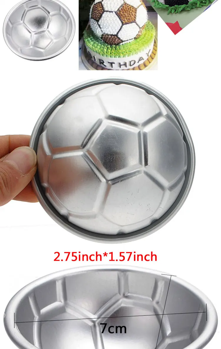 Football Novelty Cake Pan Fútbol Cake Mold Football Cake Mold