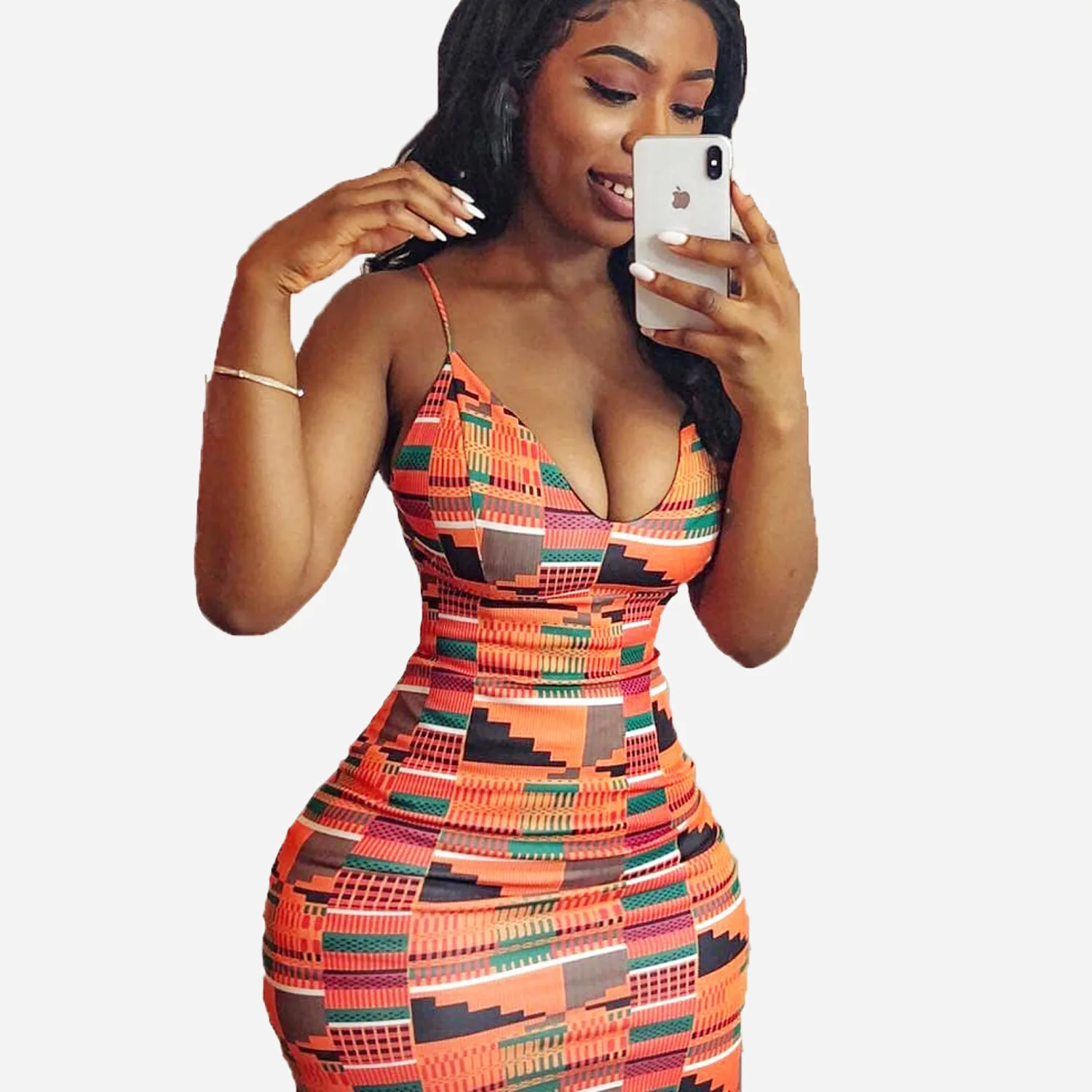 

Dresses and women's wear insV neck nightclub sexy sling elegant hip dress luxury nightclub party dress