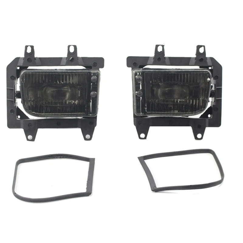 

DHBH-2Pcs Yellow Clear Lens Cover Front Bumper Fog Light Lamps House For Bmw E30 318I 318Is 325I 325Is 325E 325Es 325Ix 631713
