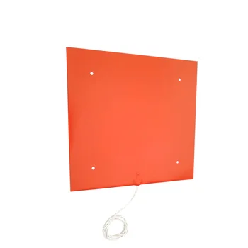 

2000W 120V 500*500*1.5mm heat bed for CR-10S5 3d printer adhesive 1side 100k thermistor 4*10mm holes on pad 1000mm lead wire