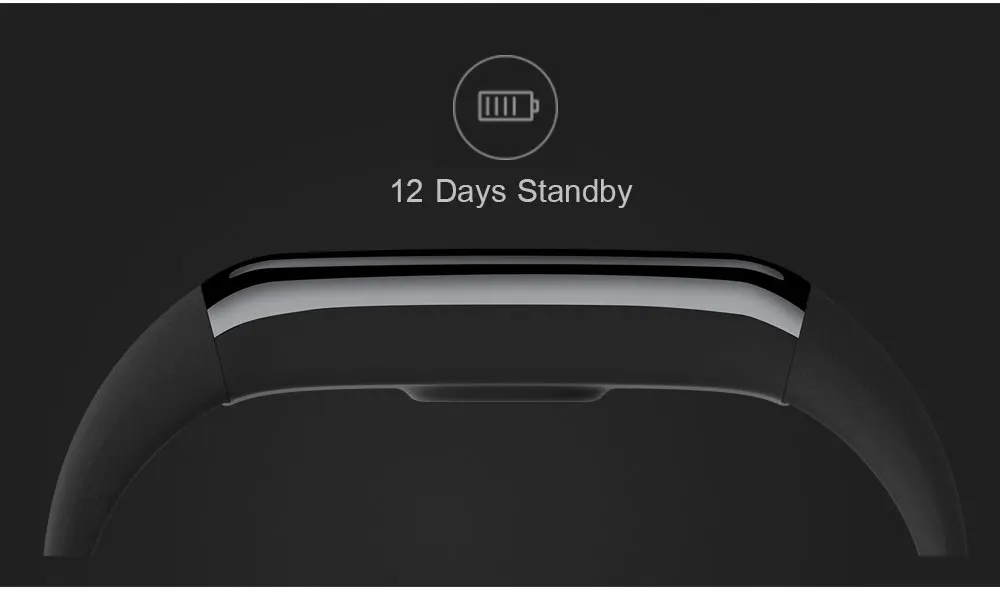 English Version Xiaomi Huami Amazfit Cor Midong Band Smart Wristband 1.23 inch Screen Heart Rate Monitor Waterproof (12)