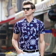 Плюс Размеры Новинка г. Летняя мужская Повседневная деловая из чистого хлопка рубашки с коротким рукавом Мужская топы Футболки для девочек одежда 17120