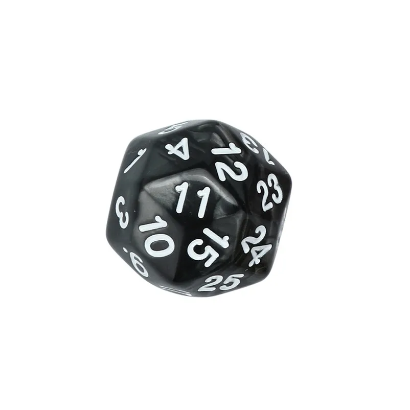 New 6pcs Creative Universe Galaxy Dice D30 Multi Side Acrylic Dice Game Dungeons Dragons Polyhedral Dice perfect gift #3n12 (4)