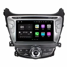 2 GB RAM Quad Core 2 Din 8 “Android 7.1 del coche reproductor de DVD para Hyundai Elantra 2014 con GPS radios Bluetooth wifi 16 GB ROM DVR OBD