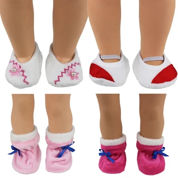 

18-inch Doll Shoes-My Little Baby Accessories fit 18''43-46cm life/generation/americandoll-cute Toys outfit fit Girls best Gifts